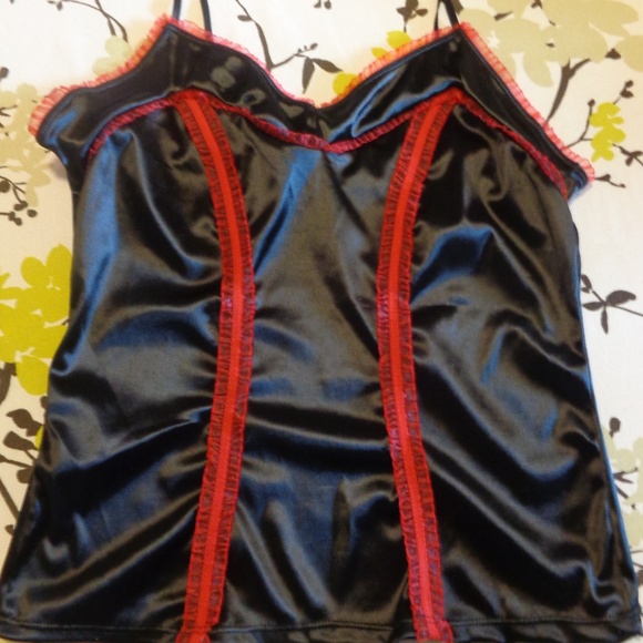 Intimate Lingerie Red and Black Set Sleepwear - Picture 2 of 3